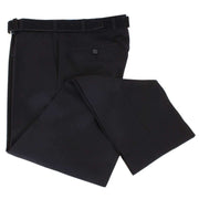 BRUHL Robert Classic Wool Mix Smart Trousers - Black