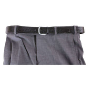 BRUHL Robert Lightweight Wool Mix Smart Trousers - Anthracite Grey