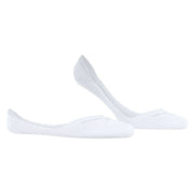 Burlington Aberdeen No Show Socks - White