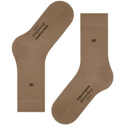 Burlington Bloomsbury Socks - Camel Brown