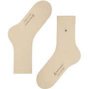 Burlington Bond Street Socks - Cream Beige