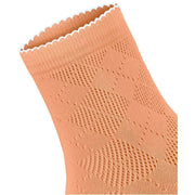 Burlington Chelsea Short Socks - Peach Orange