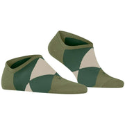 Burlington Clyde Sneaker Socks - Salvia Green