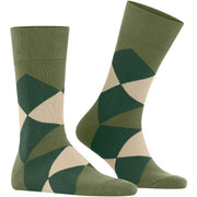 Burlington Clyde Socks - Salvia Green
