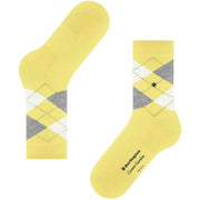 Burlington Covent Garden Socks - Vanilla Yellow