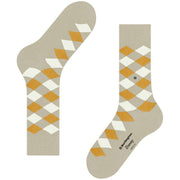 Burlington Danny Socks - Cement Beige
