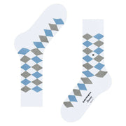 Burlington Danny Socks - White