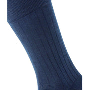Burlington Duke Street Socks - Marine Blue