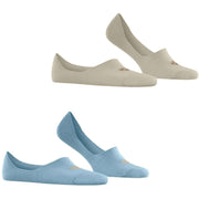 Burlington Everyday 2-Pack No Show Socks - Patagonia Blue