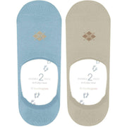 Burlington Everyday 2-Pack No Show Socks - Patagonia Blue