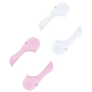 Burlington Everyday 2 Pack No Show Socks - Sporty Rose Pink/White