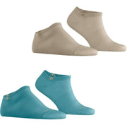 Burlington Everyday 2-Pack Sneaker Socks - Key Largo Blue
