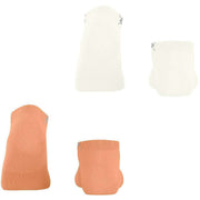 Burlington Everyday 2-Pack Sneaker Socks - Peach Orange