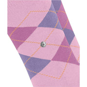 Burlington Everyday Argyle 2-Pack Socks - Berry Pool Pink