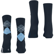 Burlington Everyday Mix 2-Pack Socks - Plum