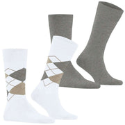 Burlington Everyday Mix 2-Pack Socks - White