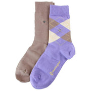 Burlington Everyday X-Mas Gift Box Socks - Lilac/Sand Beige