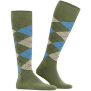 Burlington King Knee High Socks - Salvia Green
