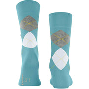 Burlington King Socks - Key Largo Blue
