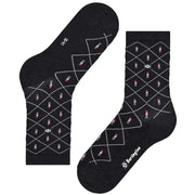 Burlington Lipstick Socks - Black