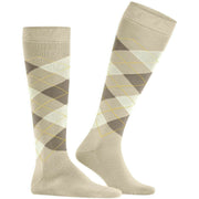 Burlington Manchester Knee High Socks - Gravel Beige