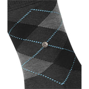 Burlington Manchester Socks - Anthracite Grey/Black