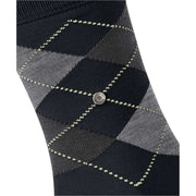 Burlington Manchester Socks - Black/Grey