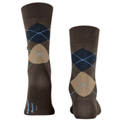 Burlington Manchester Socks - Chocolate Brown