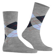 Burlington Manchester Socks - Concrete Grey