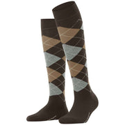 Burlington Marylebone Knee High Socks - Dark Brown