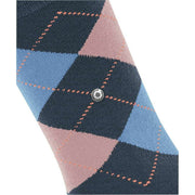 Burlington Marylebone Socks - Dark Blue Mel