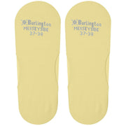 Burlington Merseyside Invisible Socks - Pale Yellow