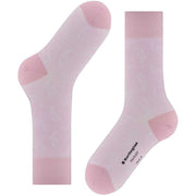 Burlington Paisley Socks - Sporty Rose Pink