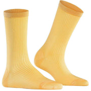 Burlington Princess Street Socks - Straw Yellow