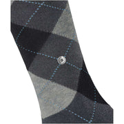 Burlington Queen Knee High Socks - Grey Melange