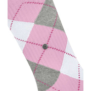 Burlington Rib Courtside Socks - Sporty Rose Pink