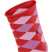 Burlington Sandy Short Socks - Tulip Red
