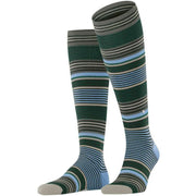 Burlington Stripe Knee High Socks - Black