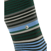 Burlington Stripe Knee High Socks - Black