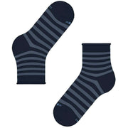 Burlington Swansea Short Socks - Marine Blue