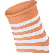 Burlington Swansea Short Socks - Peach Orange