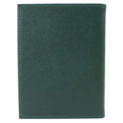 Byron and Brown Folding Nappa Leather 2 Fold 5 x 3.5 Travel Frame - Green