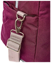 Roka Gatwick Medium Recycled Canvas Duffle Bag - Cherry Lacquer Red