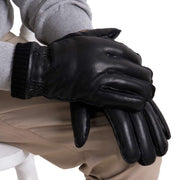 isotoner-premium-leather-smartouch™-gloves---black-34518565