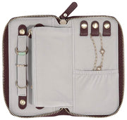 Stackers Mini Jewellery Roll - Burgundy