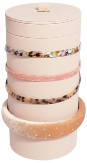 Stackers Hair Accessory Organiser - Blush Pink