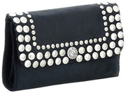 Campomaggi Pistoia Stud Coin Purse - Blue