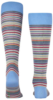 Falke Microblock Knee High Socks - Cornflower Blue