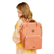 Cabaia Medium Baby Changing Bag - Frejus Orange