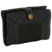Campomaggi Pisa Ornella Woven Purse - Black